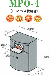 MPO-4（30cm 4枚焼き）